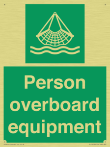 Person overboard equipment